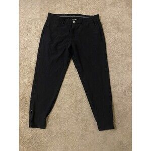 the Men's Primo Golf  Black Jogger Tapered Leg Zip Pants Men’s Size 34 S